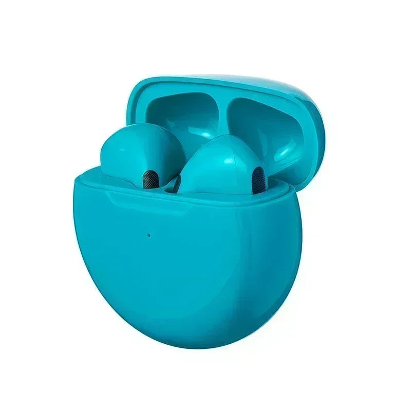 Écouteurs Bluetooth Pro 6 TWS – Casque sans fil Bluetooth – Écouteurs à réduction de bruit avec micro – Pro6 – Casque sans fil pour iPhone