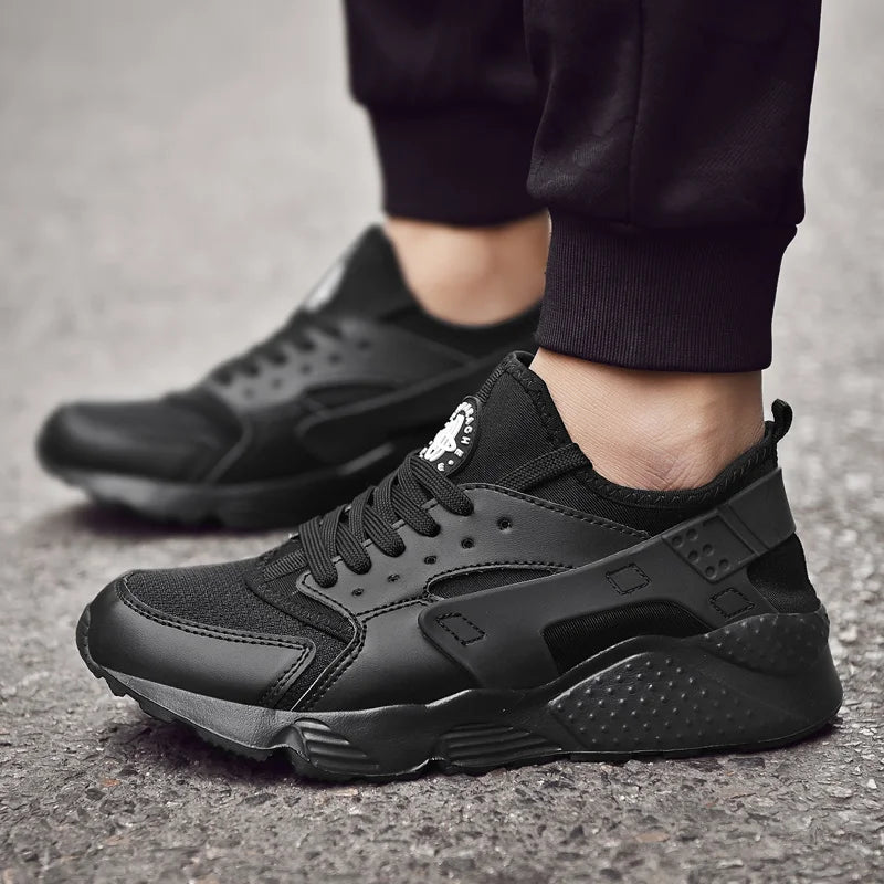 Chaussures de course pour homme été 2025 – Baskets sport respirantes en mesh – Semelle souple intégrale