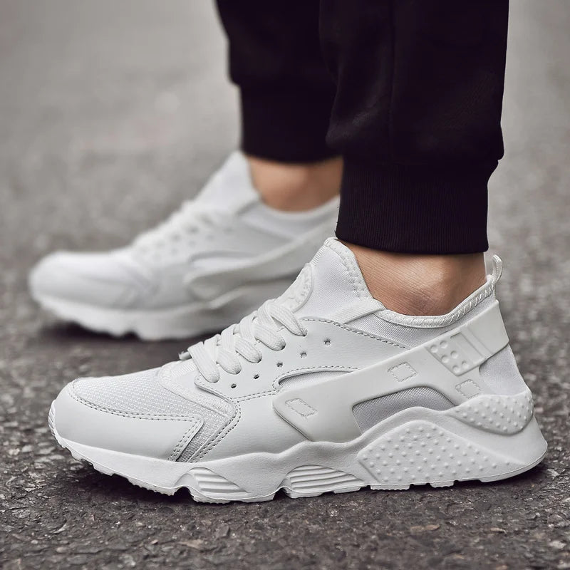 Chaussures de course pour homme été 2025 – Baskets sport respirantes en mesh – Semelle souple intégrale