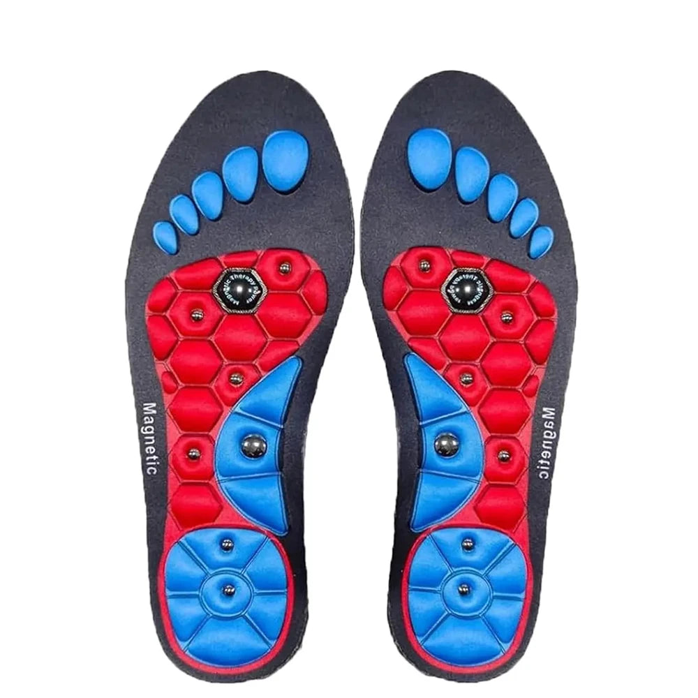 Semelles de sport thérapeutiques – Massage médical magnétique – Semelles d'acupression amincissantes pour la perte de poids – Anti-fatigue – Soins de santé pour les pieds