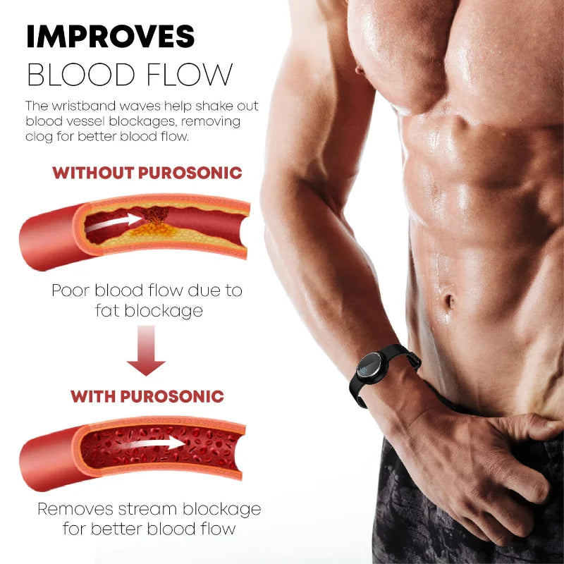 Nouveau bracelet à main Komo à liquéfaction ultrasonique – Bracelet de mise en forme corporelle Matteo à ultrasons – Bracelet Ultra-Tech de mise en forme corporelle à ultrasons
