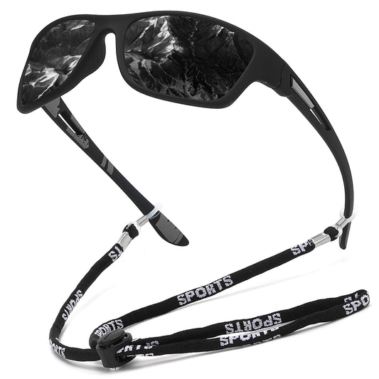 Nouvelles lunettes de soleil polarisées pour homme et femme – Lunettes de sport en extérieur