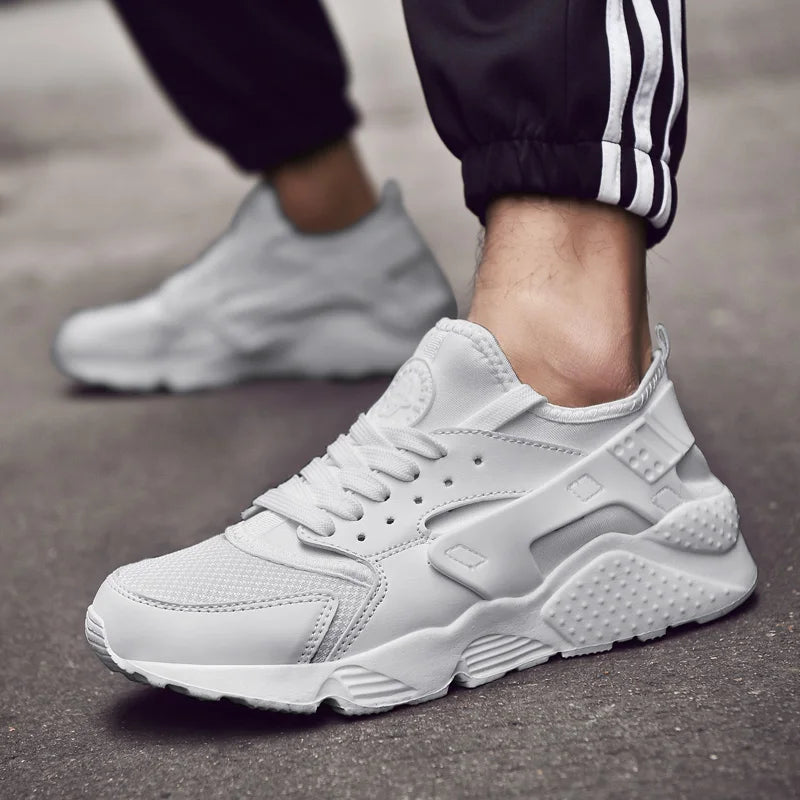 Chaussures de course pour homme été 2025 – Baskets sport respirantes en mesh – Semelle souple intégrale