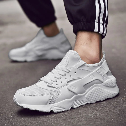 Chaussures de course pour homme été 2025 – Baskets sport respirantes en mesh – Semelle souple intégrale