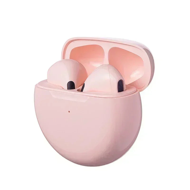Écouteurs Bluetooth Pro 6 TWS – Casque sans fil Bluetooth – Écouteurs à réduction de bruit avec micro – Pro6 – Casque sans fil pour iPhone