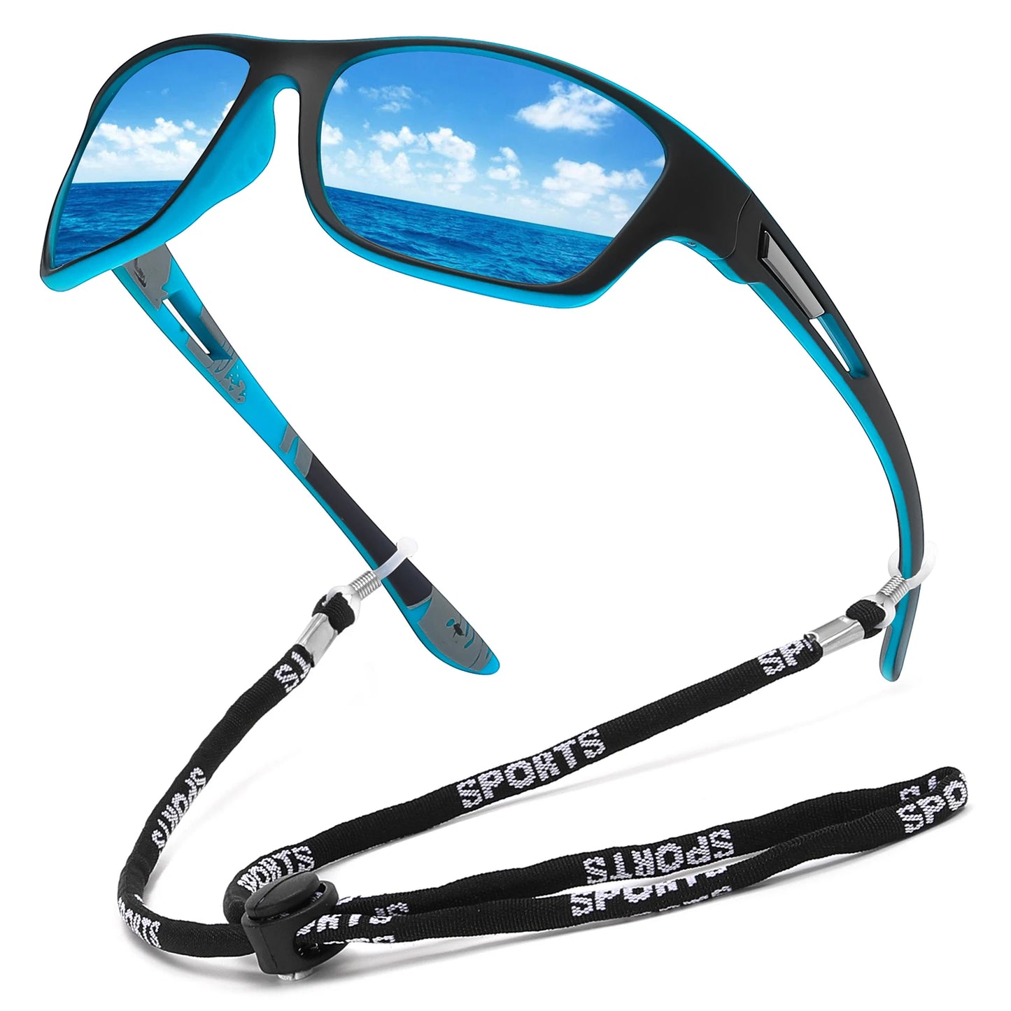 Nouvelles lunettes de soleil polarisées pour homme et femme – Lunettes de sport en extérieur
